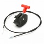 Lawnmower Throttle Switch Universal Handle Tool Lightweight Portable With Cable Lever Control Accessories Parts