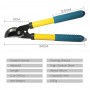 Garden Pruning Scissors Fruit Tree Flower Branches Knife 3CM Home Trimmer Hedge Shears Shrubs Cutter Fence Cutting Off Tools