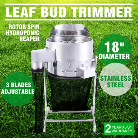 Electric Cutting Machine 18 Inch Professional Plant Trimmers Hydroponic Leaf Bud Trimmer Bud Trimming Machine Garden Tools