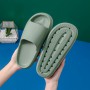 4cm Thick Platform Cloud Slides Air Cushion Slippers Indoor House Shoes Summer Sandals 2022 Mules Women's Flip Flops Man Clapper