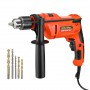 ValueMax 900W Electric Hammer Drill Corded Impact Drill Rotary Electric Tools Kit With Drill Bits for Home and Garden VDE Plug