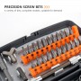 Screwdriver 38 Pcs Set CR-V Bits With Universal Wrench 180 Degree Adjustable Handle Repair Hand Tools
