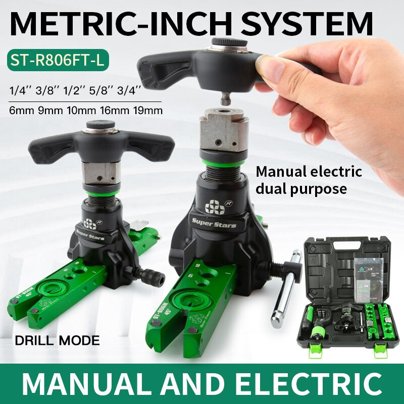 DSZH STR806FTL Copper Pipe Flare Tool Set Air Conditioning Pipe