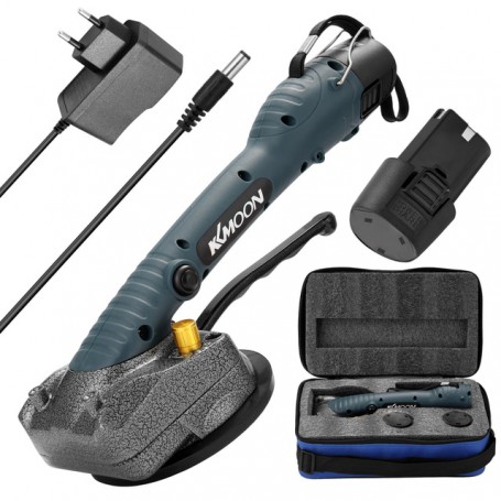 Tile Vibrator Tile Tiling Machine 45kg Tiles Floor Plaster Machine Tile Laying Automatic Floor Vibrator Leveling Tool + Battery