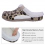 Slippers Soft Waterproof EVA Plush Slippers Female Clogs Couples Home Indoor Fuzzy Shoes
