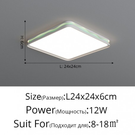 Creative Home Entry Porch LED Ceiling Lights Aisle Corridor Long Light Modern Minimalist Balcony Small Living Room Ceiling Light