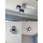 New Square Lamp Ceiling Lamp Modern Ceiling Light  Master Bedroom Room Lamp Creative Contrast Black and White Nordic Lamps