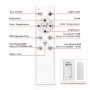 Tuya WiFi Modern Smart LED Ceiling Light Dimmable RGB 40W Ultra Thin Ceiling Lamps Smart Life APP Remote Control for Home Decor