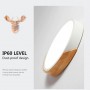 Home Decorative Led Ceiling Lamps Nordic Wall Surface Mounted Wood Iron Led White Black Ceiling Light Plafonnier Lampa Sufitowa