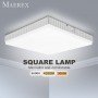 24W Square Led Modern Ceiling Lamps for Living Room Lighting Cold White Waterproof Led Ceiling Light Home Bedroom Chandeliers