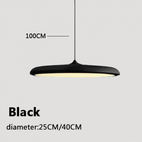 Modern Simple LED Pendant Lights Art Design UFO Round Pendant Light Suitable For Bedroom Hall Dining Room Study Pendant Lamp