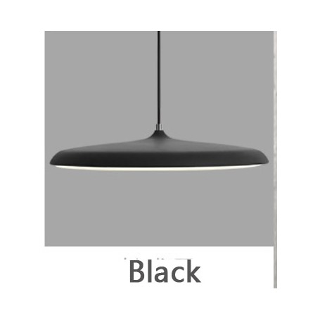 Nordic Colorful Chandeliers LED Pendant Light UFO Round Plate Suspension Lamp Dining Living Room Bar Flying Saucer Hanging Lamp