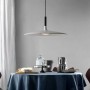 Nordic LED UFO Hanging Lamps Aluminium Round Pendant Lights Bedroom Living Room Dining Table Bedside Home Decor Indoor Lighting