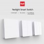 Yeelight Slisaon Smart Wall Switch 250V 16A 1/2/3 Gang Button Panel Self-Rebound Design Support for Smart Lamp and Normal Light