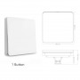 Yeelight Slisaon Smart Wall Switch 250V 16A 1/2/3 Gang Button Panel Self-Rebound Design Support for Smart Lamp and Normal Light