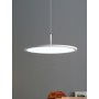 Creative Disc LED Black White Pendant Lights Modern Simple Restaurant Bar Cafe Living Room Bedroom Ultra-Thin Round Hanging Lamp