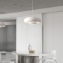 Modern White LED Pendant Lights Ligthing Lustre For Dining Room kitchen Decor Chandelier Indoor Bar Cafe Hanging Lights Fixtures