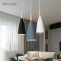 Modern Pendant Lamp Nordic Pendant Light for Dinning Room Restaurant Bedroom LED Hanging Lamp E27 Aluminum LED Night Lighting
