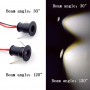 1W 12V Mini LED Downlight Dimmable Spotlight IP65 Stair Cabinet Light Black White Silver Shell Spot Light Ceiling Downlight