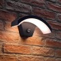 PIR Motion Sensor LED Outdoor Wall Lamp IP65 Waterproof LED Wall Light Aluminum Street Lamp Porch Light for Gardens Lighting
