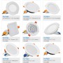 MiBoxer 6W 9W 12W 15W 18W RGB+CCT LED Downlight Dimmable FUT062 FUT063 FUT064 FUT065 FUT066 FUT068 FUT069