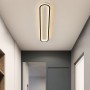 Minimalist Led Acrylic Strip Chandeliers With Spotlight Bedroom Aisle Lamp Lighting Modern Living Room Lights Kitchen Fixtures
