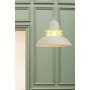 Lantern white Metal chandelier single pendant kitchen children room living room desktop Retro lamp models