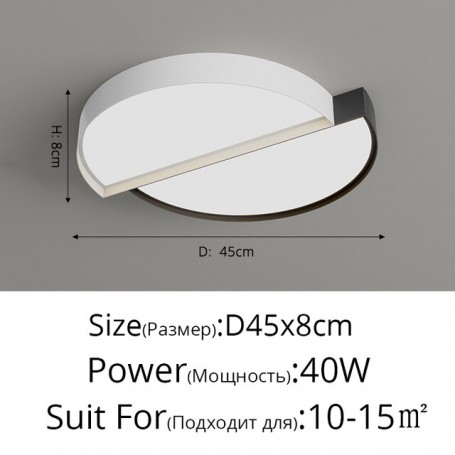 Remote Dimming Simple Black White New Modern LED Chandelier Lights Living Dining Room Bedroom Pendant Hall Lamps Indoor Lighting