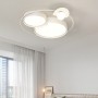 Modern Style LED Chandelier For Living Room Bedroom Kitchen Study Ceiling Lamp White Design Remote Control Light Fixtures