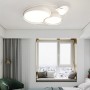 Modern Style LED Chandelier For Living Room Bedroom Kitchen Study Ceiling Lamp White Design Remote Control Light Fixtures