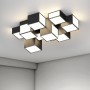 Creative Led Square Chandeliers Living Bedroom Dining Room Atmospheric Ceiling Lights Modern Home Indoor Decor Lighting Fixtures