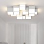Creative Led Square Chandeliers Living Bedroom Dining Room Atmospheric Ceiling Lights Modern Home Indoor Decor Lighting Fixtures