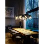 Bedroom lamp simple modern led chandelier designer lamp Nordic starry star restaurant study room ins room lamp