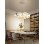 Bedroom lamp simple modern led chandelier designer lamp Nordic starry star restaurant study room ins room lamp