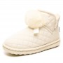 Women Snow Boots Winter Warm Plush Non-Slip Plus Size Female Ankle Boot Flat Comfort Ladies Plus Velvet Cotton Shoe Fashion New