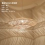 Handmade rattan Lamp Retro chandelier attic living room dining room home decoration coffee shop dining room chandelier E27