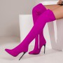 2022 New Fashion Women's Over-the-knee Boots 48 Yards Plus Size High-heeled Boots European and American Party Boots