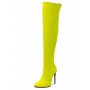 2022 New Fashion Women's Over-the-knee Boots 48 Yards Plus Size High-heeled Boots European and American Party Boots