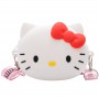 Hello Kitty Cartoon Shoulder Bags Sanrio My Melody Anime Modeling Silicone Crossbody Bag Girls Kawaii Mini Coin Purse Kids Gifts