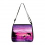 Dolphin Print Ladies HandbagsHandbag Fashion Eco Reusable  Shoulder Bag Woman Clutch Travel Storage Messenger Bags Tote Bag