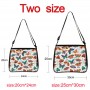 Dolphin Print Ladies HandbagsHandbag Fashion Eco Reusable  Shoulder Bag Woman Clutch Travel Storage Messenger Bags Tote Bag