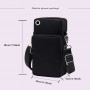 Shoulder Bags Unisex Waterproof Mobile Phone Bags Universal for Samsung/xiaomi/iphone Shoulder Bags Love Printing CrossBody Bag