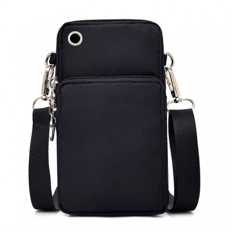 Shoulder Bags Unisex Waterproof Mobile Phone Bags Universal for Samsung/xiaomi/iphone Shoulder Bags Love Printing CrossBody Bag
