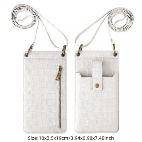 Multifunctional Shoulder Bags Convenient Travel Phone Coin Key Storage Messenger Pouch Belongings Organize Accessories Supplies