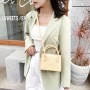 Women's Mini Crossbody Bag PU Leather Shoulder Bag 2021 Girl Shopper Purse Fashion Casual Solid Color Crocodile Pattern Handbags