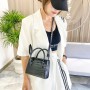Women's Mini Crossbody Bag PU Leather Shoulder Bag 2021 Girl Shopper Purse Fashion Casual Solid Color Crocodile Pattern Handbags