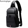 Male Crossbody Bags for Fashion Shoulder Bags USB Charging Messenger Sling Bag Chest Bag Oxford Single Shoulder Strap Pack 2022