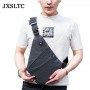 JXSLTC Anti-Theft travel Messenger Bag Shoulder Bags women diagonal Hidden Pack Mens Cool Motorcycle Sling gun pack chest bag