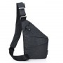 JXSLTC Anti-Theft travel Messenger Bag Shoulder Bags women diagonal Hidden Pack Mens Cool Motorcycle Sling gun pack chest bag