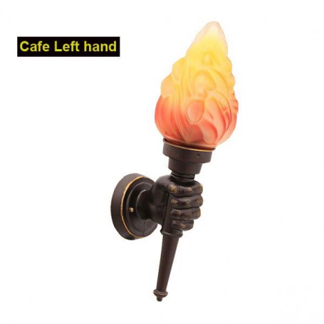 Retro Industrial Torch Wall Lamp Creative Personality Water Proof Aisle Corridor Wall Light Cafe Stairs  Bar Decoration Lighting